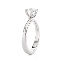 Anello Ama Donna in Oro bianco Diamante Lab Grown 0.70 Ct AMA-AN-1012-72 - AMA-AN-1012-72